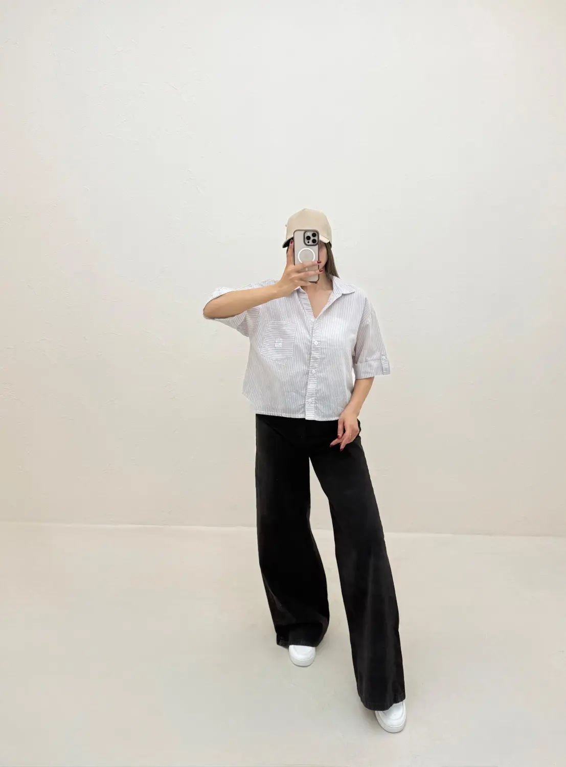 شومیز راه راه گلدوزی  iu  iu 👚🧸