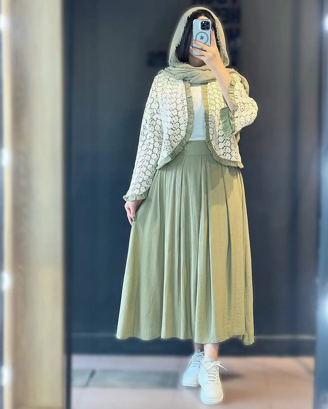 💫ست کت و دامن چین چیلا