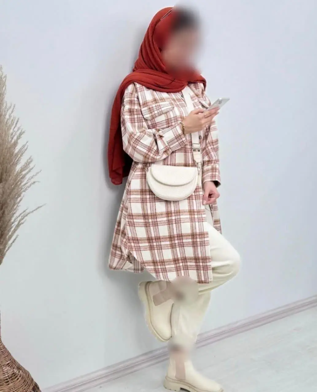 مانتو پشمی صدف