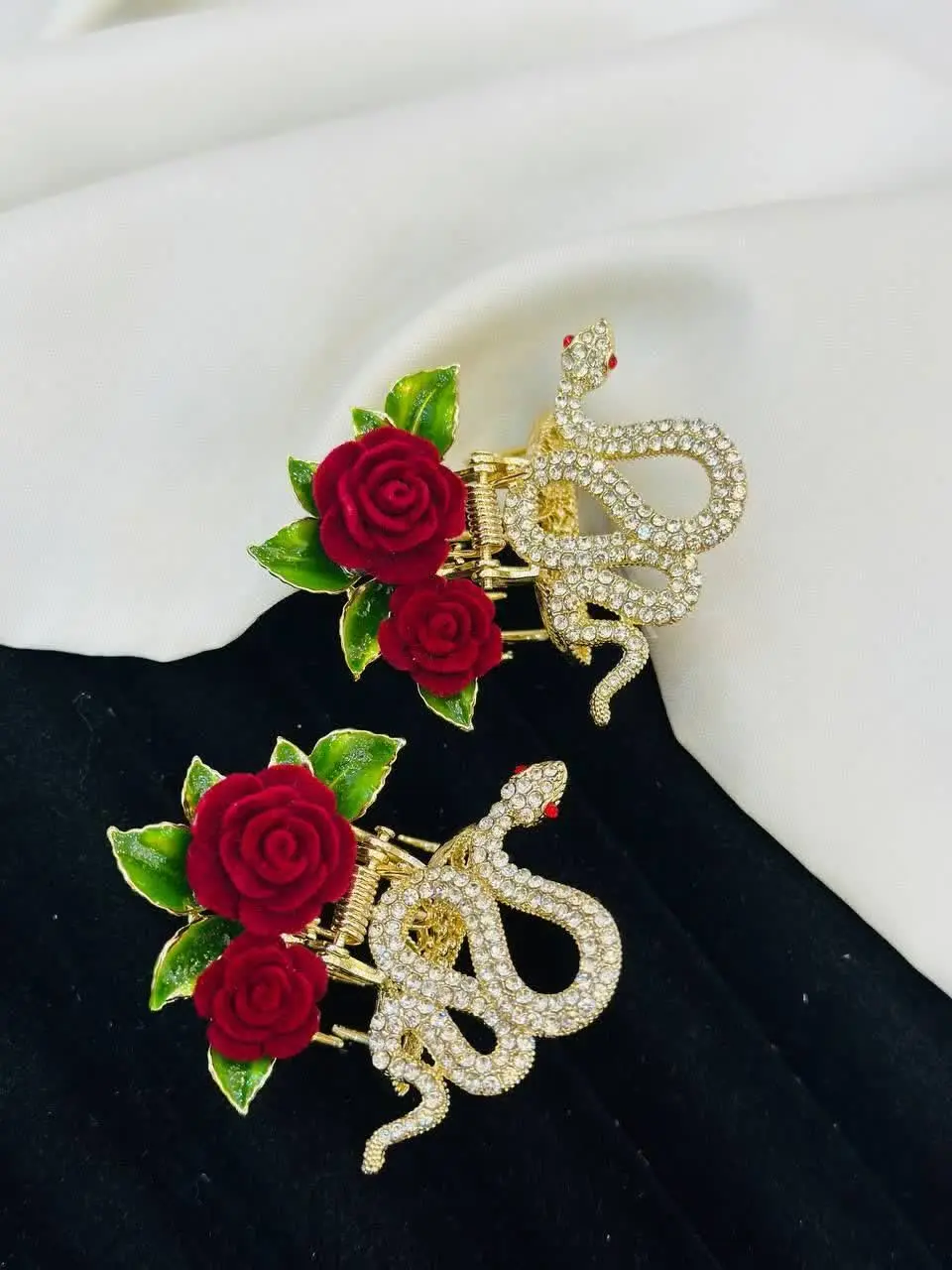 🐍کلیپس مار و رز (رزماری)