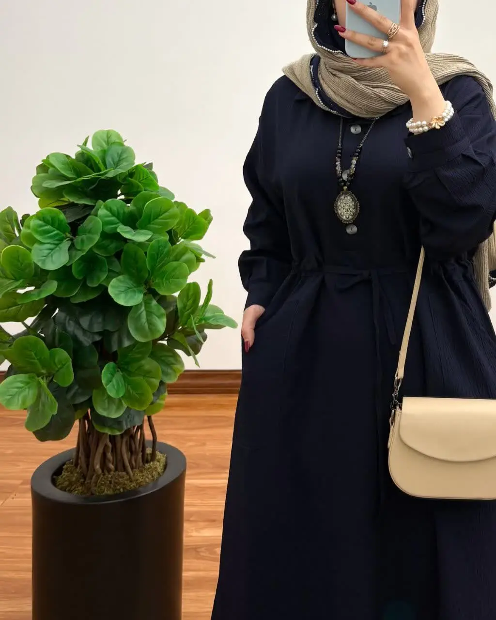 مانتو بلند شکوفه 
