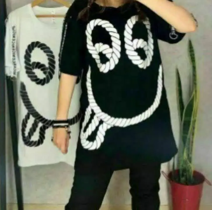 ⭕️تیشرت لانگ طنابی
