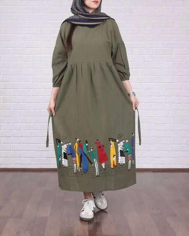 ✨نام: پیراهن کفتان اورانس❤️
