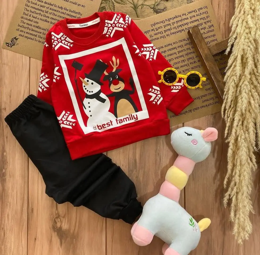 بلوز شلوار آدم برفی 
