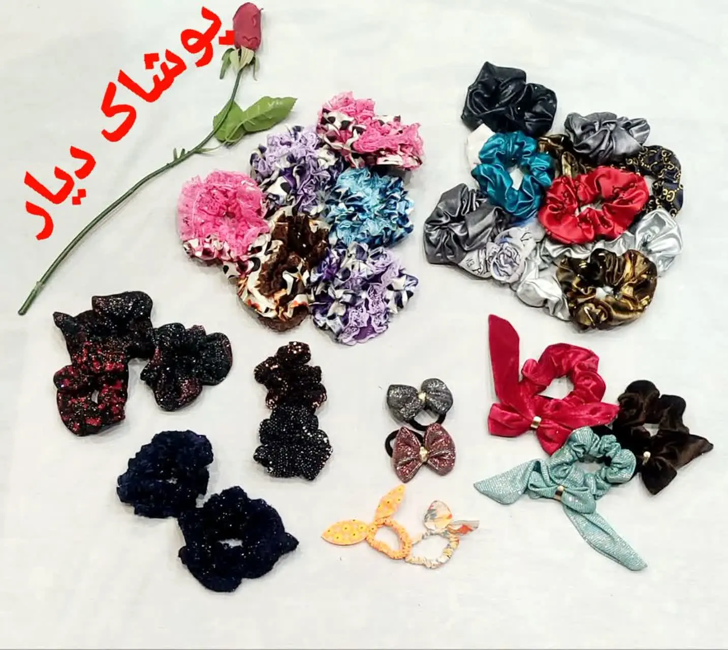 🍊🍊انواع کش مو در طرح‌های مختلف 
