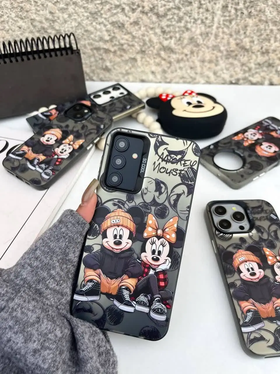 📱مدل قاب: قاب میکی موس سوکول مات هولوگرام مخصوص انواع #سامسونگ #شیائومی و #آیفون 
