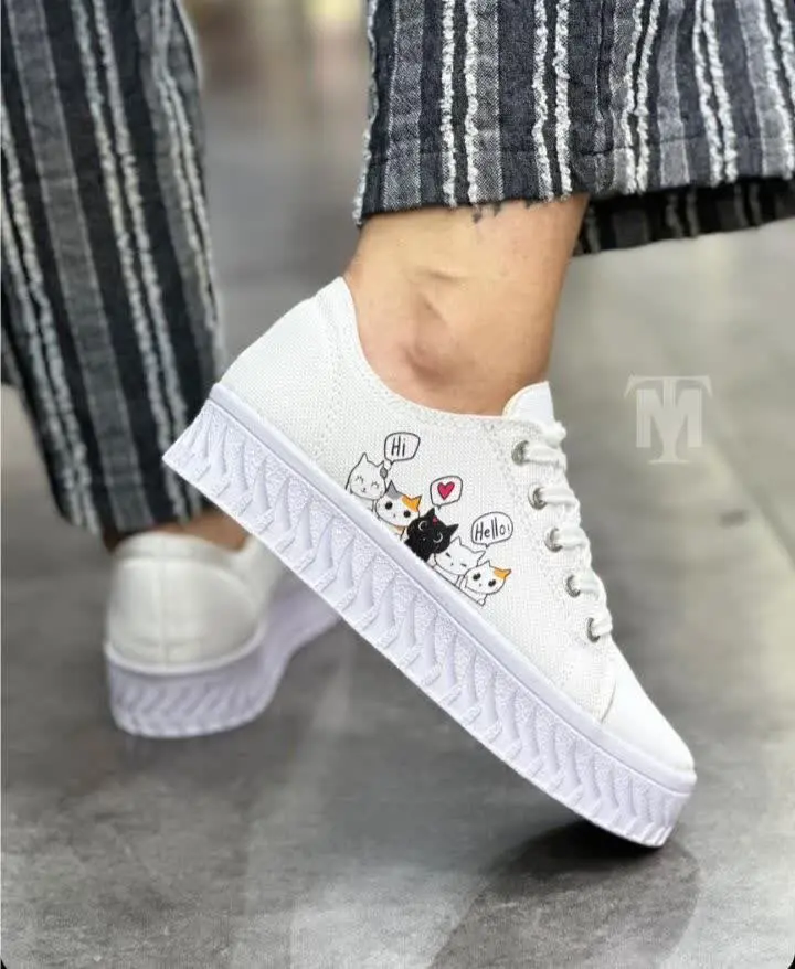 🖋نام: کتونی طرح گربه
