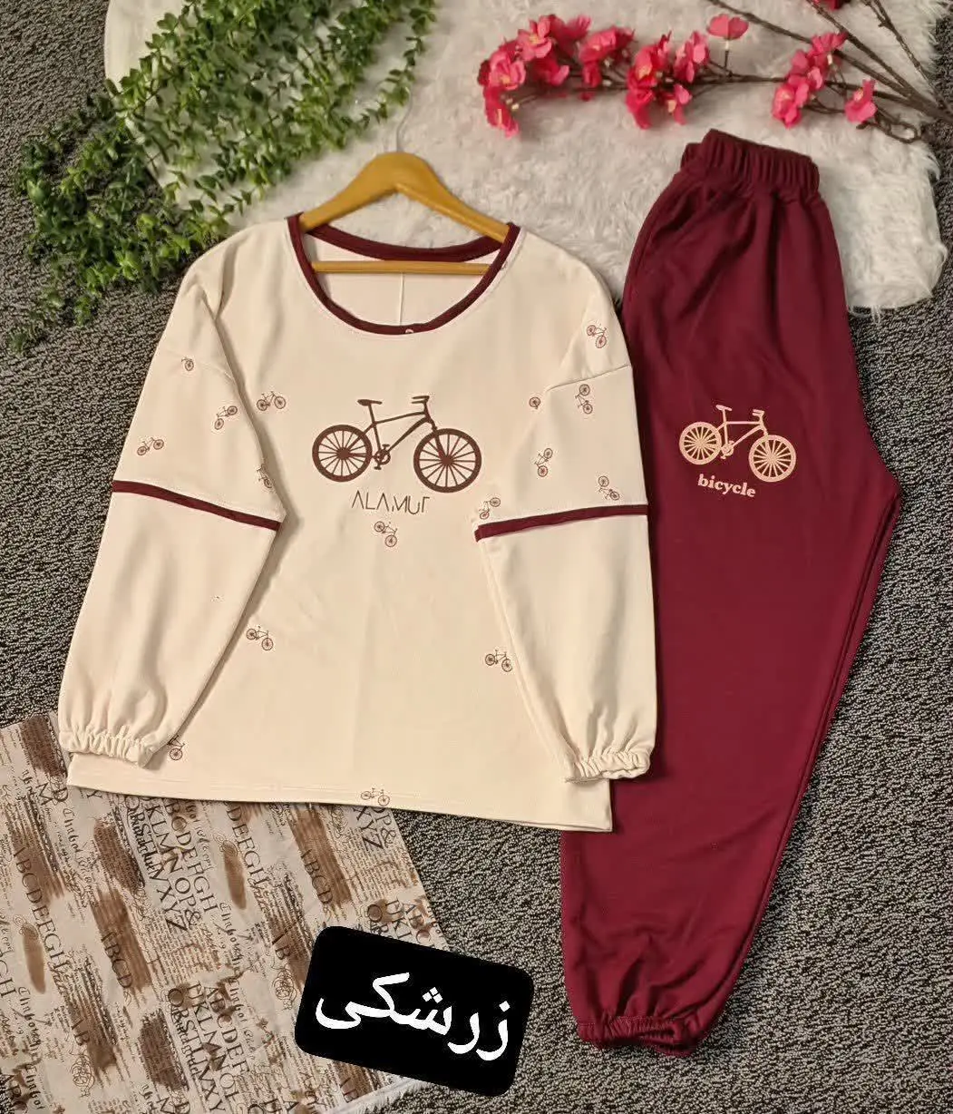 🖋نام: ست بلوز شلوار دوچرخه