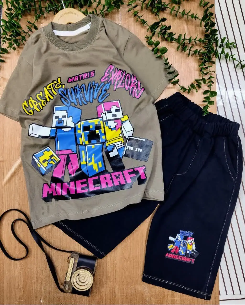 تیشرت و شلوارک پسرانه ماین...