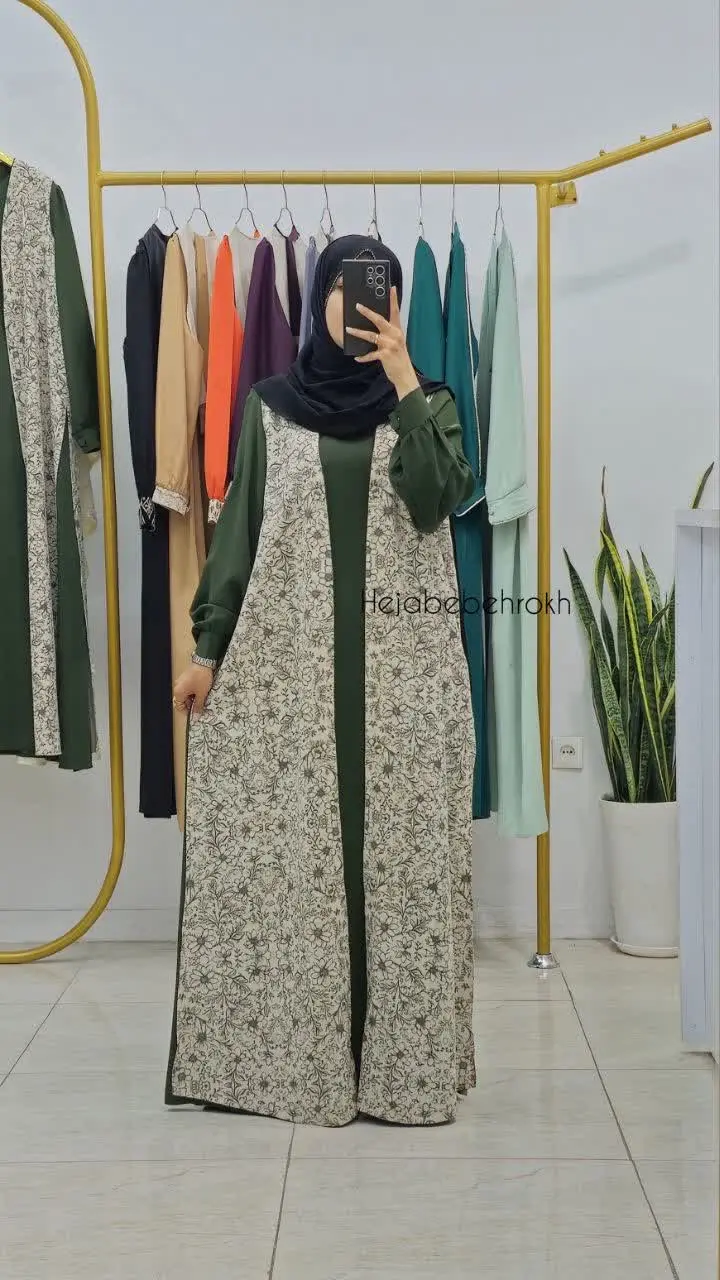 ✅️ست عبای بیسیک و وست بلند...