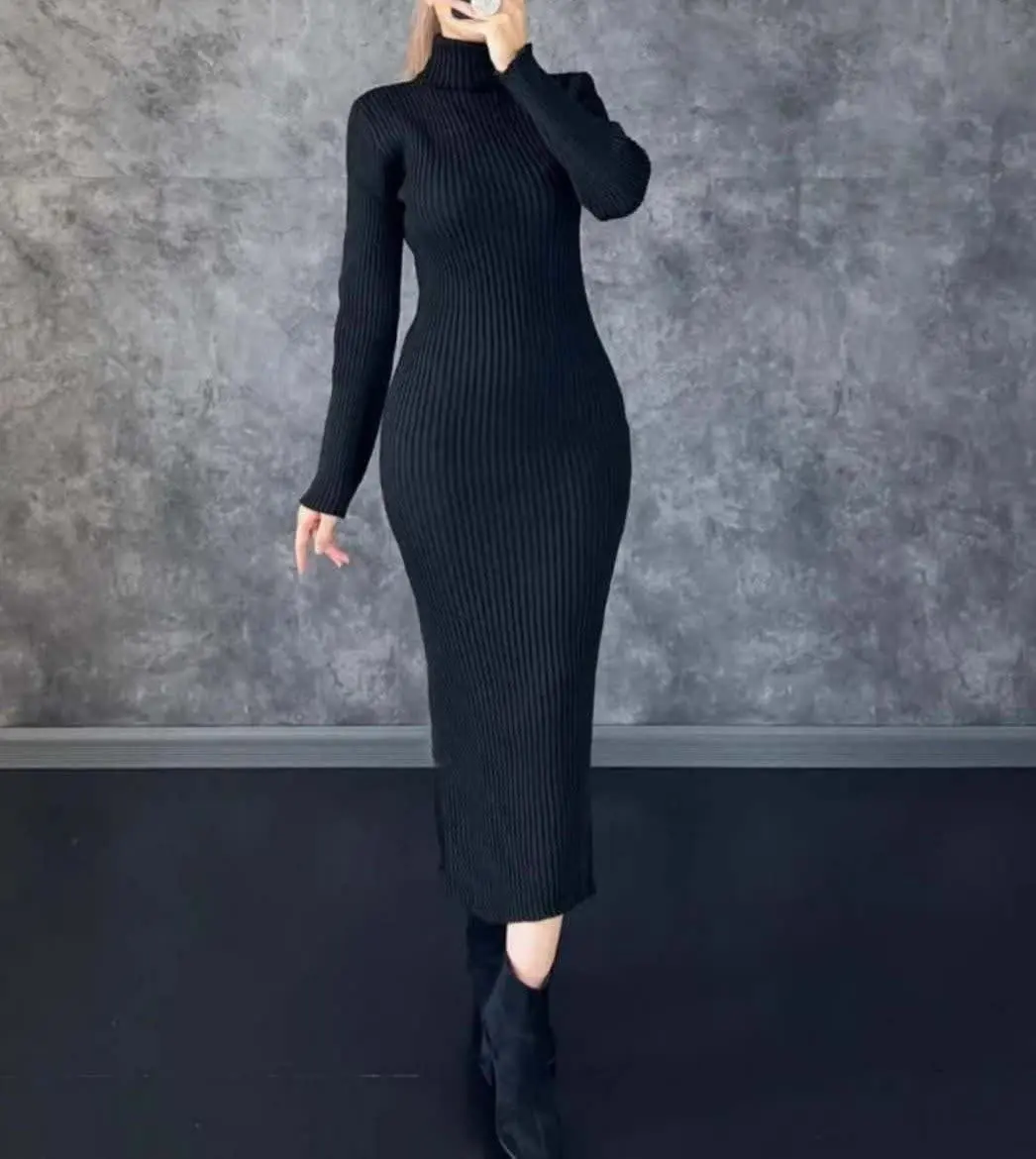 💞نام: ماکسی یقه اسکی بافت