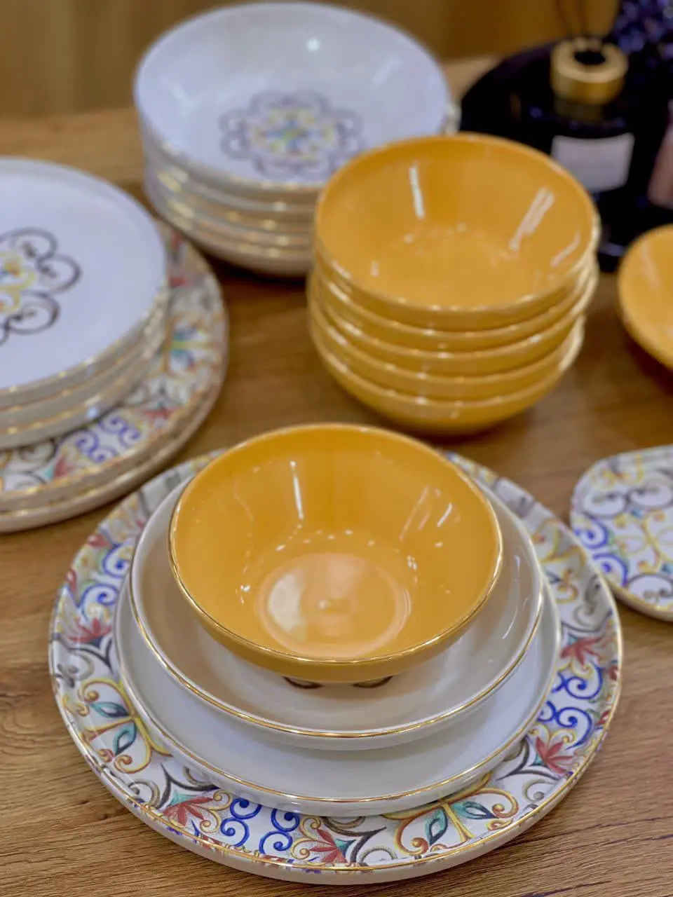 ۶ عدد بشقاب پلو خوری سایز ۲۶