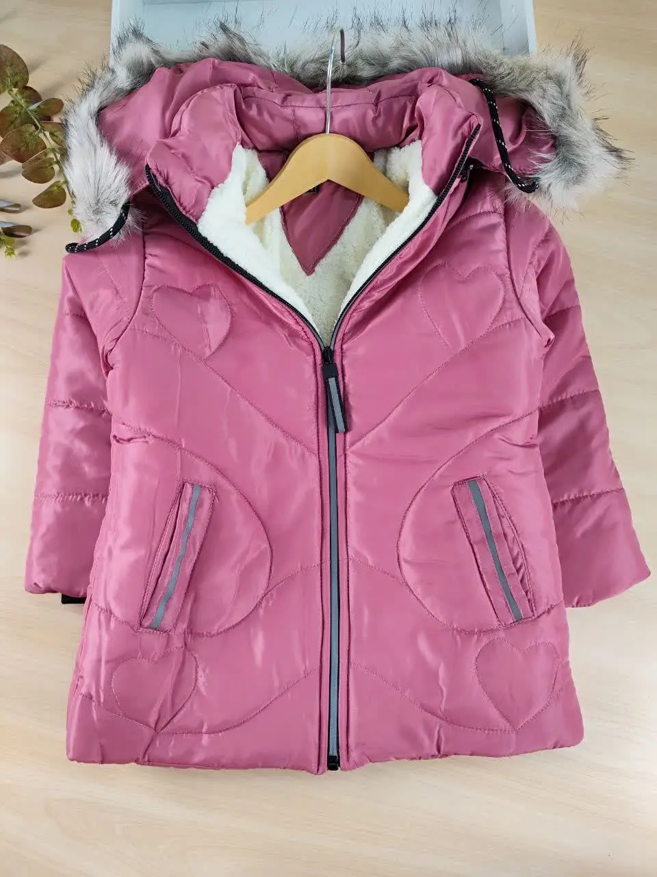 کاپشن جیب نواری 
