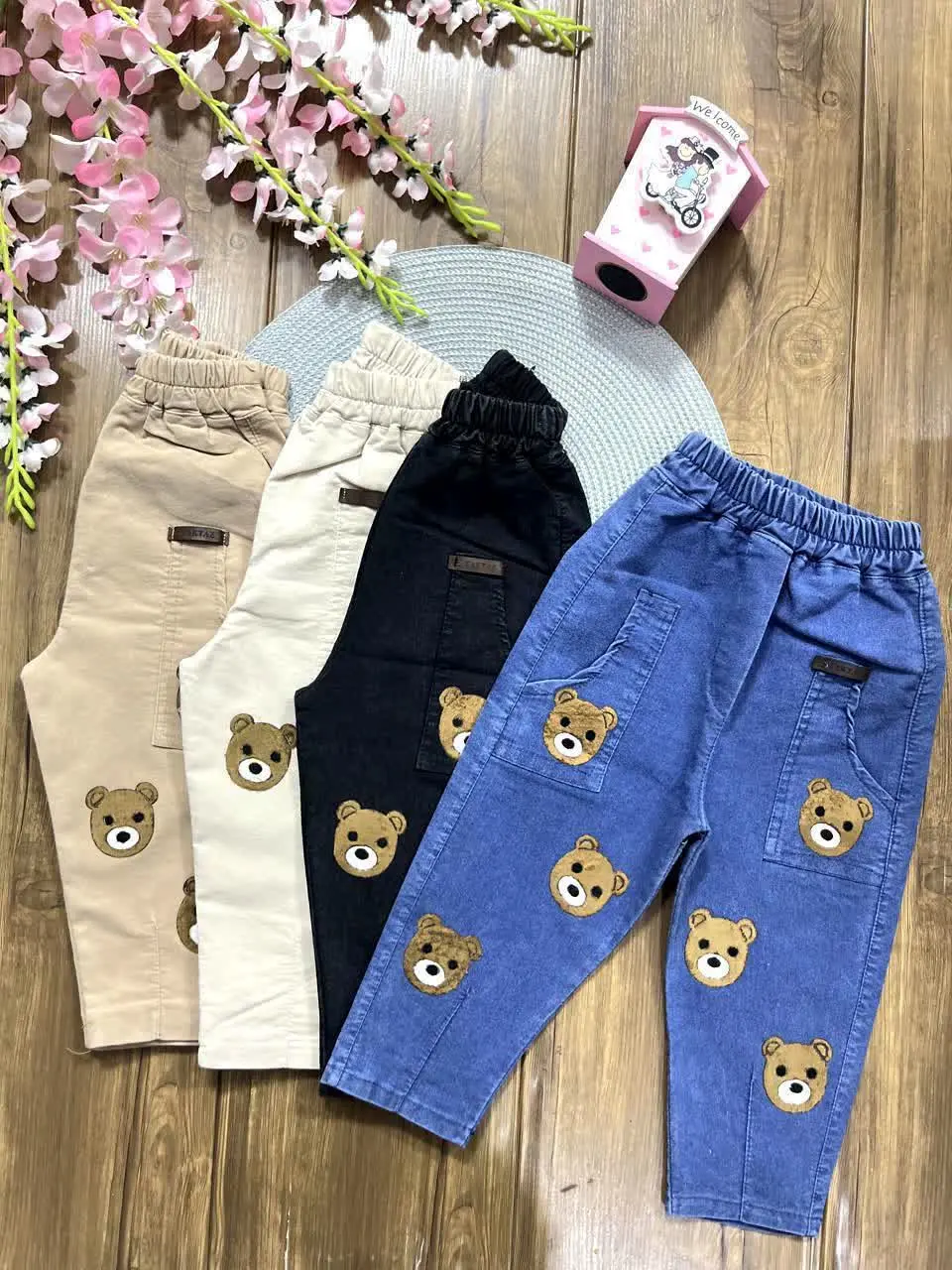 لباس بچه گانه شلوار لی تدی