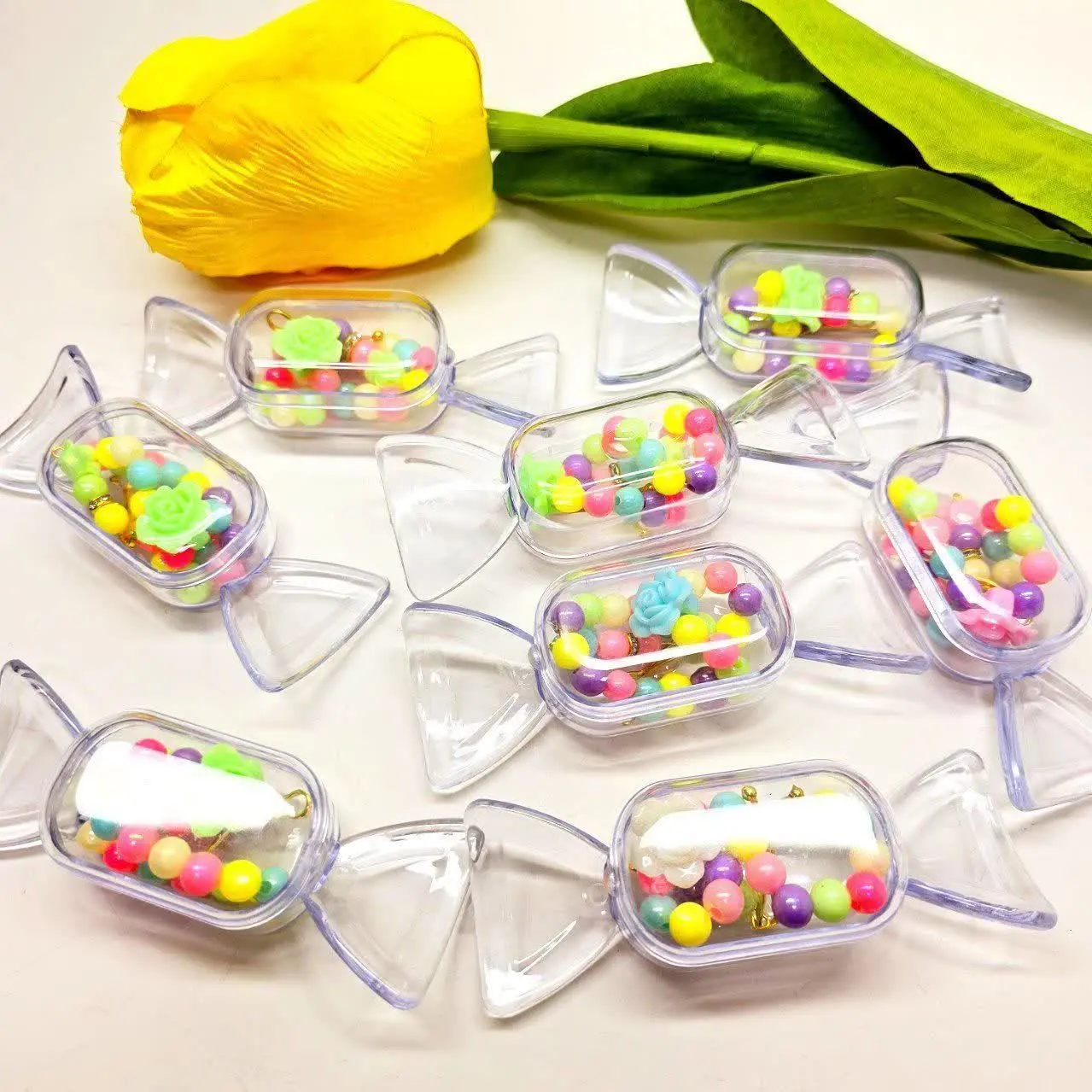 ⚜ست دستبند و گیره روسری گلد...