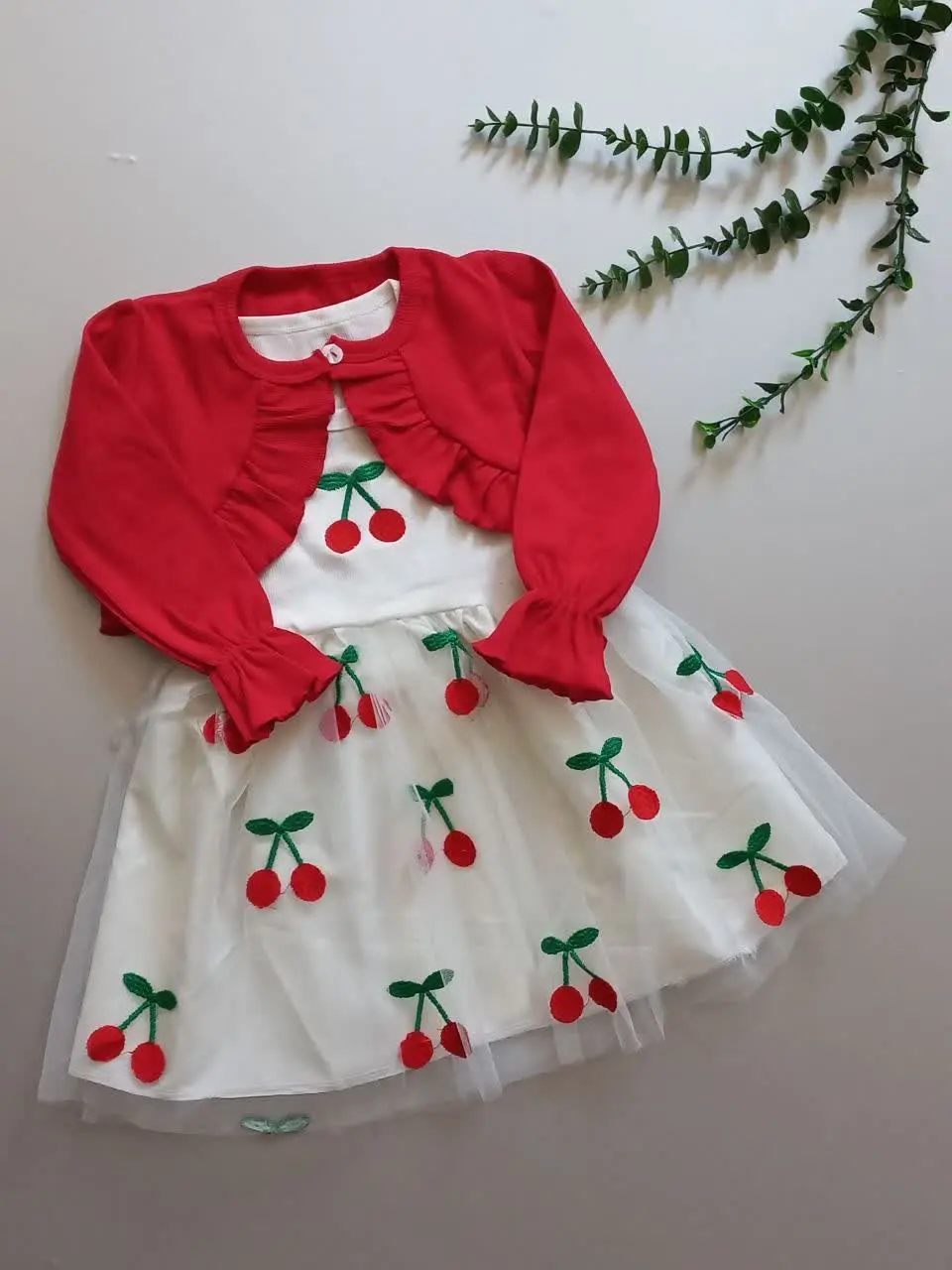 💫جنس پیراهن: پنبه و تور