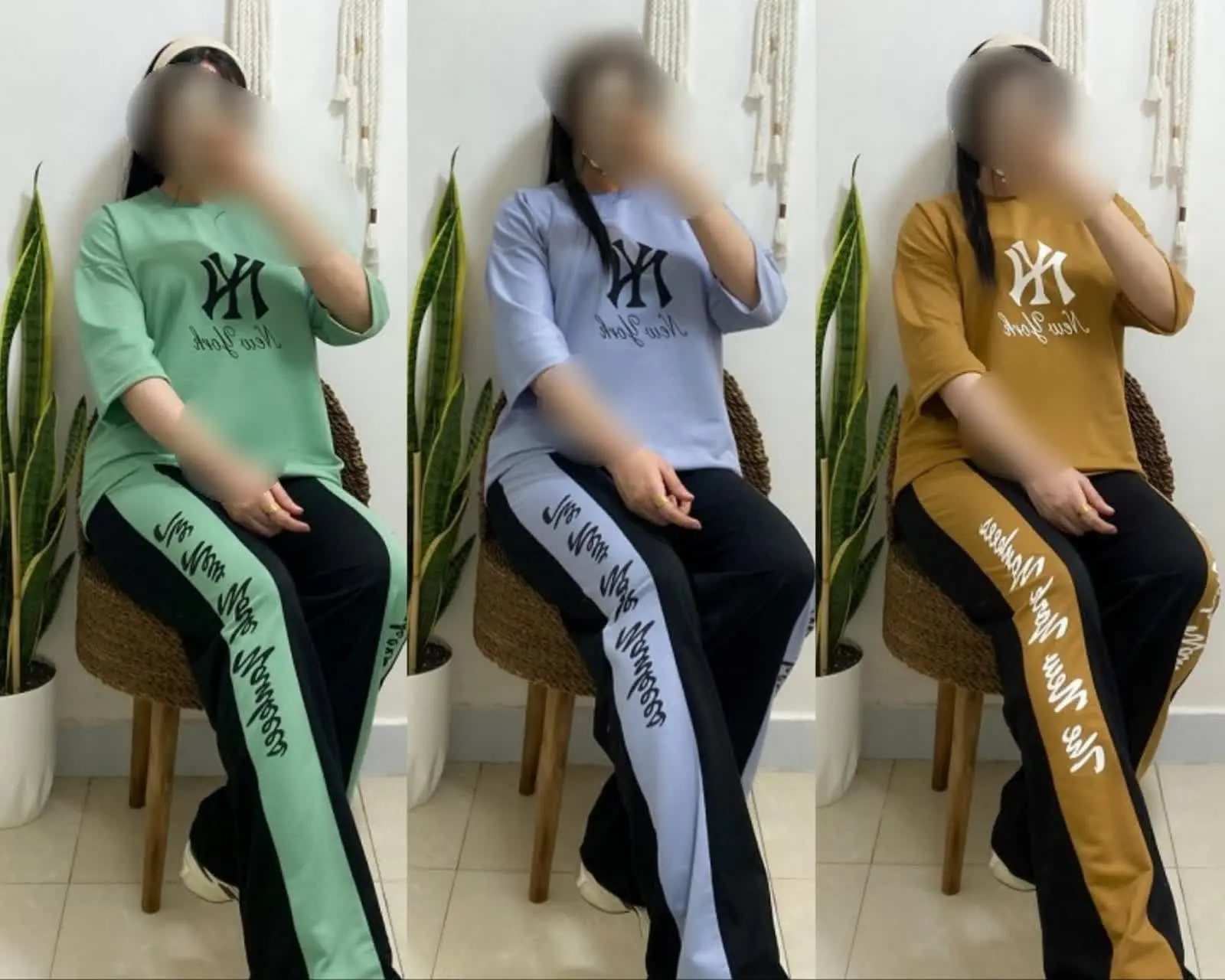 ست تیشرت شلوار NY