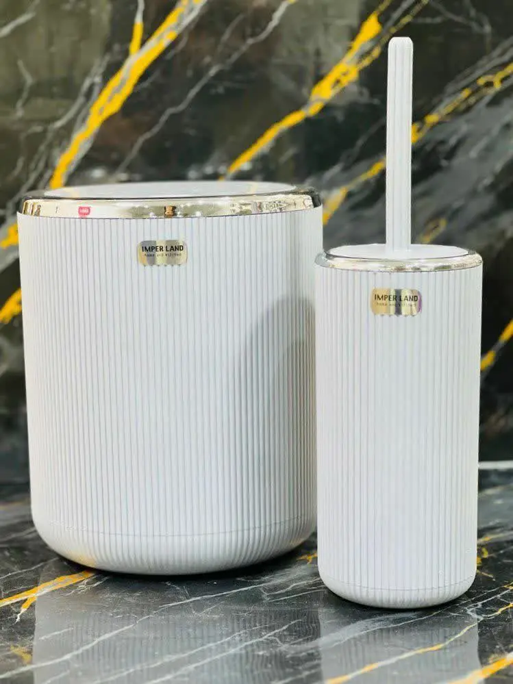 ست سطل و فرچه بادبزنی