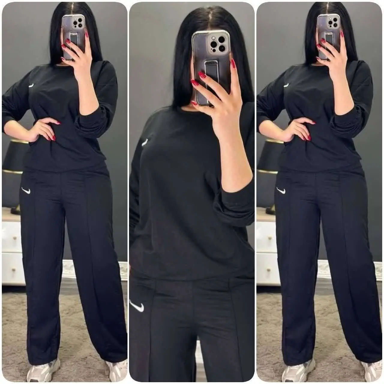 ❤️نام: بلوز آستین بلند و شلوار دونایک
