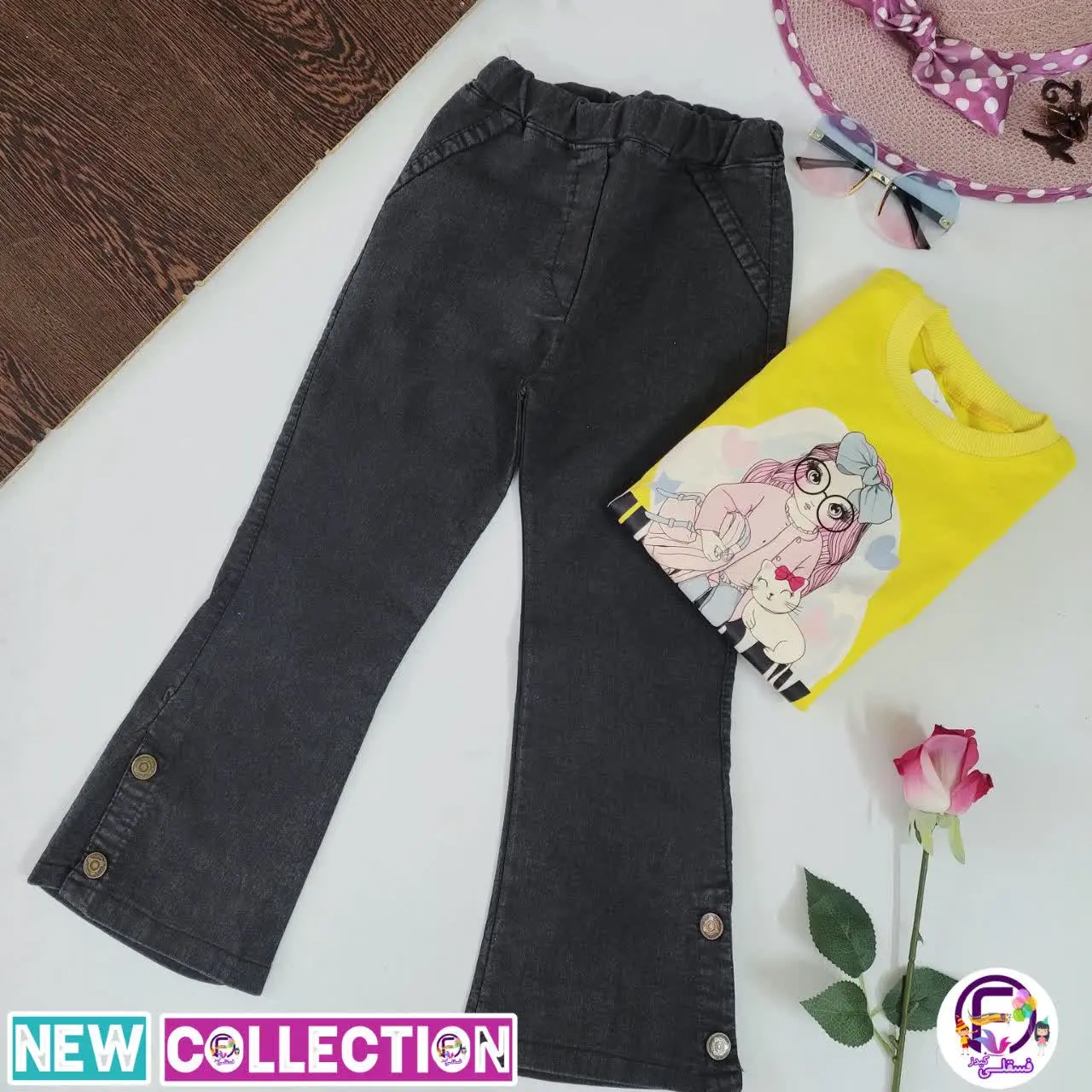 🔅جنس: پارچه نیل سیدان کشسانی دارد، کمرکشی، طرح جیب دارد، مدل بوتکات دمپا چاکدار با دکمه بسته میشه
