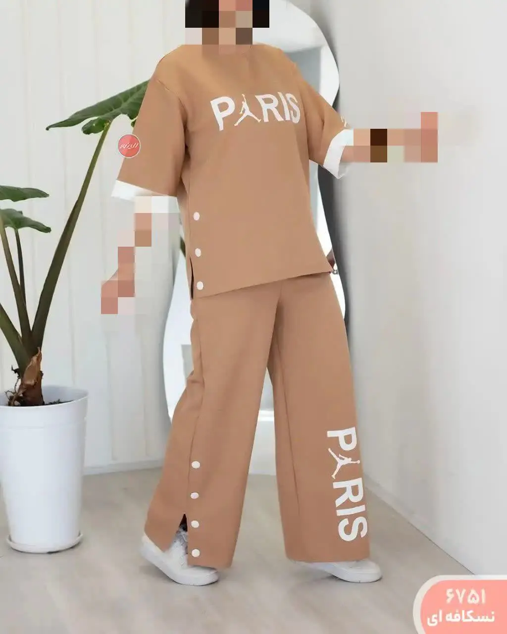 نام: ست شومیز شلوار بغل دکمه پاریس🎐
