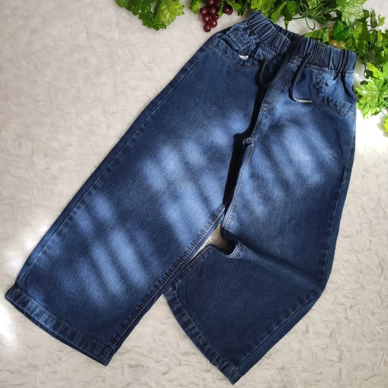 شلوار جین بگ سورمه ای پسران...