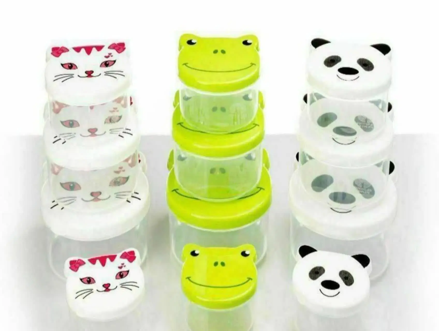 ست الشن ظروف ۴ عددی حیوانات
