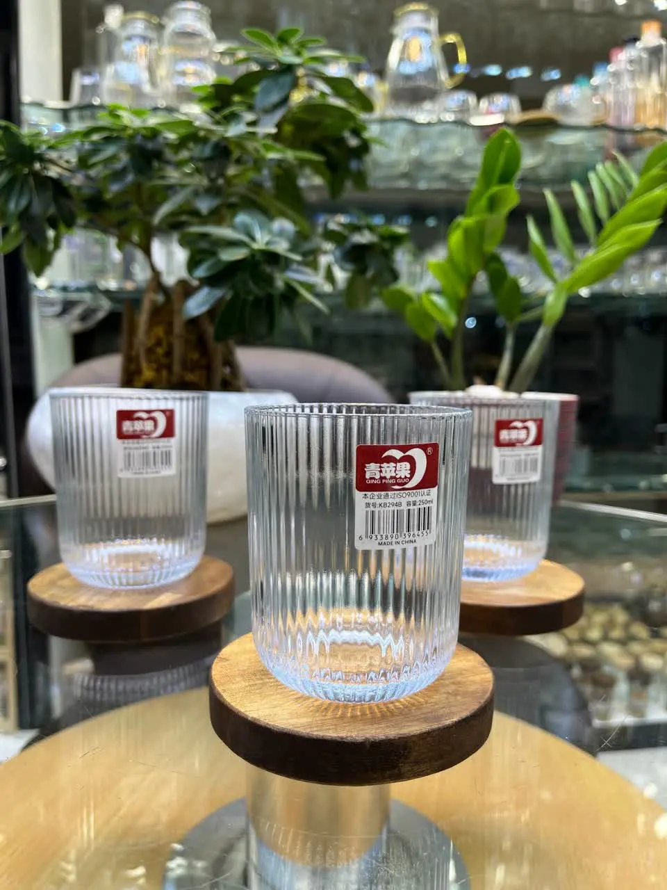 ✨لیوان ٦ تایی طرح راه راه Deli