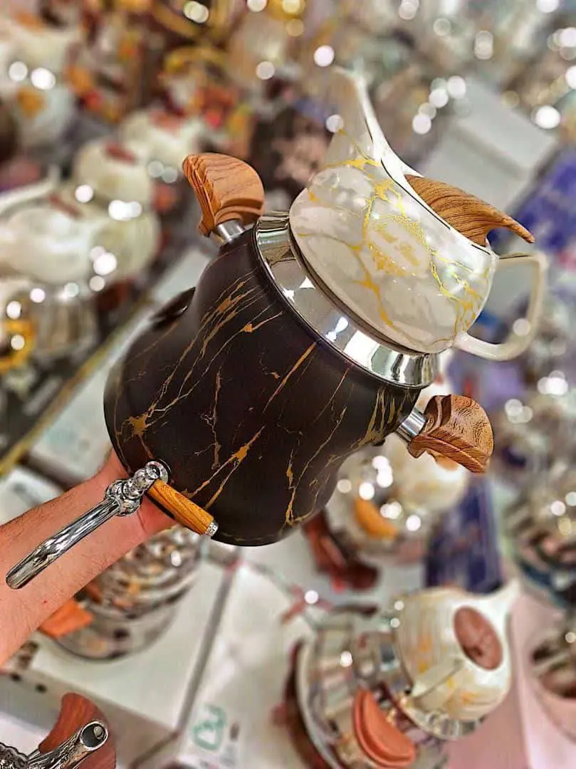 کتری و قوری شیردار کروپ ست