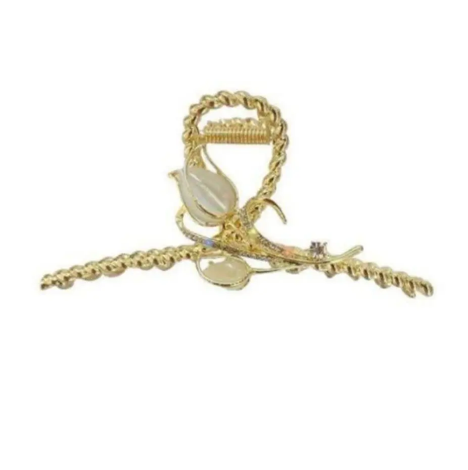 کلیپس گل یخی یک طرف کار شده 
