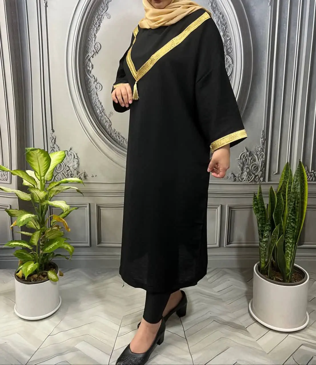 🖋نام: مانتو عبایی باران
