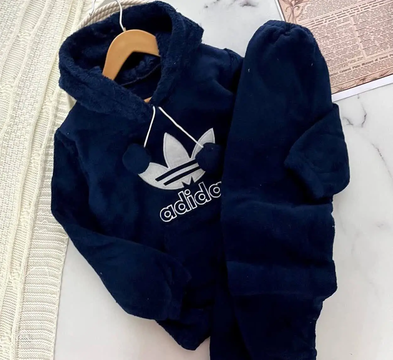 هودی شلوار تدی آدیداس