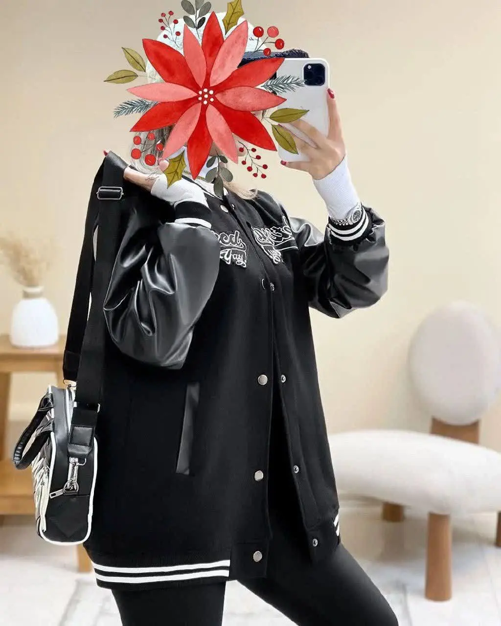 ❤️نام: سوییشرت بیسبالی
