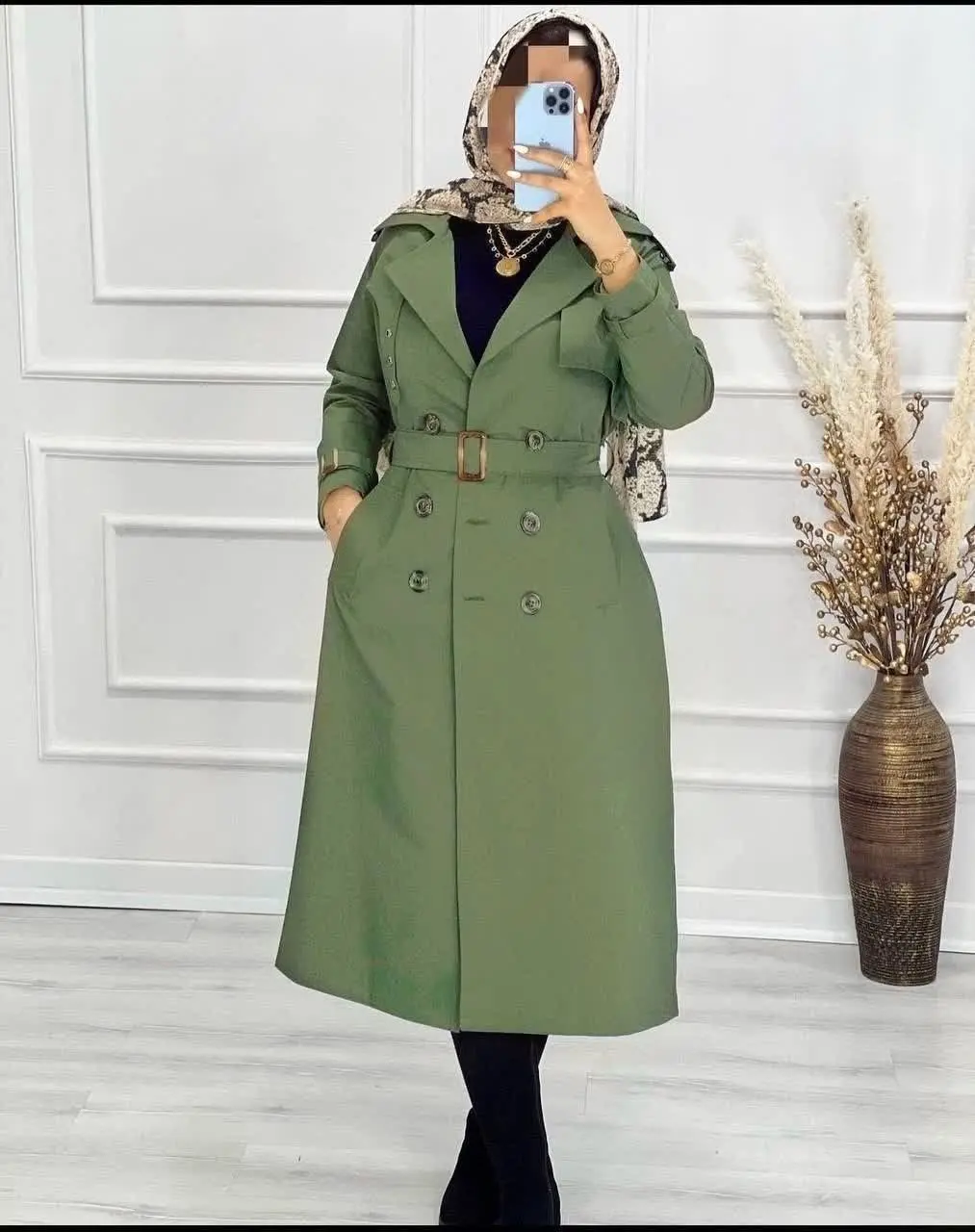 پاییز و زمستون امسال با این بارونی بدرخش 💎ترند‌ترین مدله؛ تاسالها برات مثل روز اول میمونه وسرتاسر کار آستر کشی شده و حساااابی گرمه 💜
