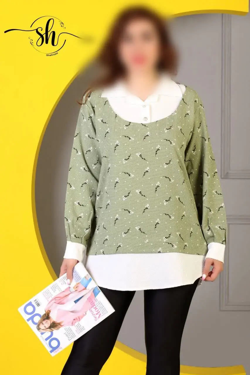 تونیک یقه سفید شهرزاد
