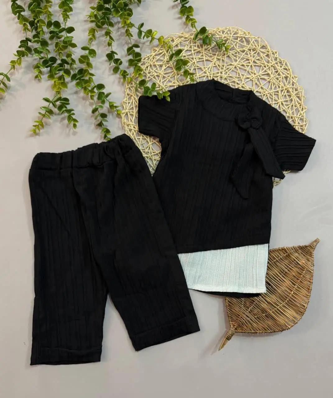 👚👖نام کالا: شومیز شلوارک دخترانه

