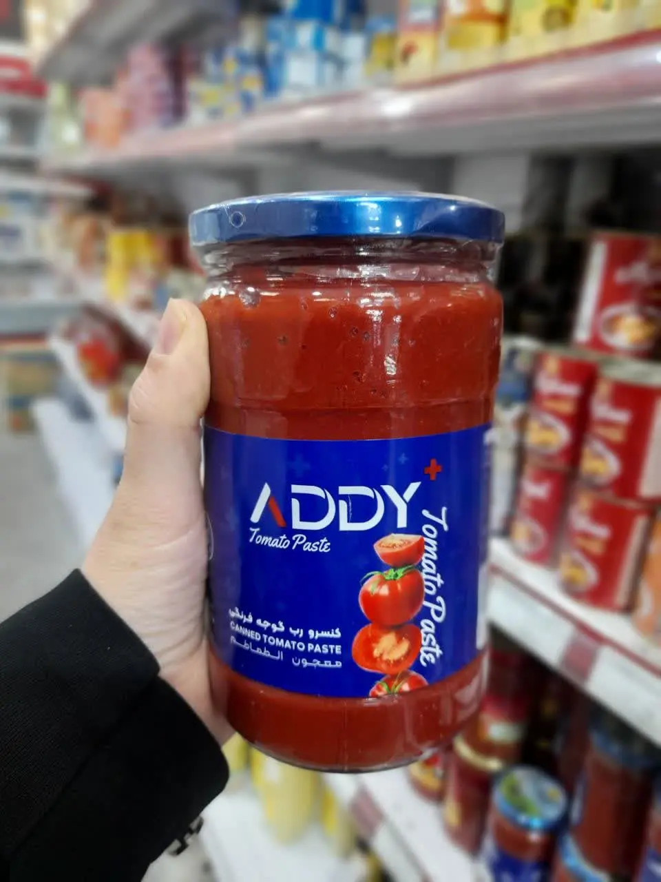 رب گوجه شیشه عدی