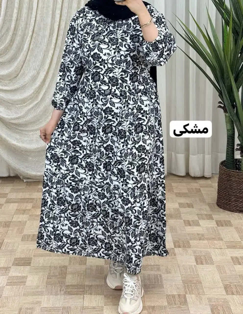 ✔️نام: پیراهن ساحلی گلدار