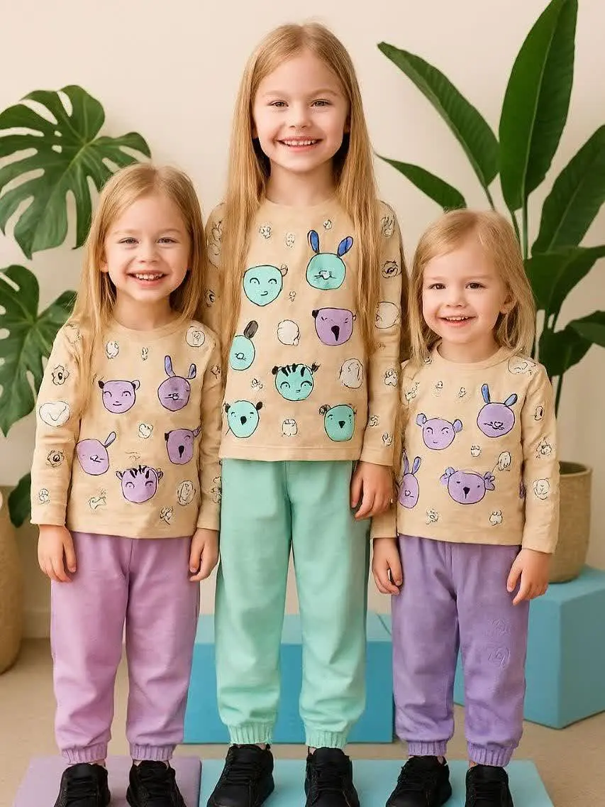 👚 نام: ست حیوانات استین بلند