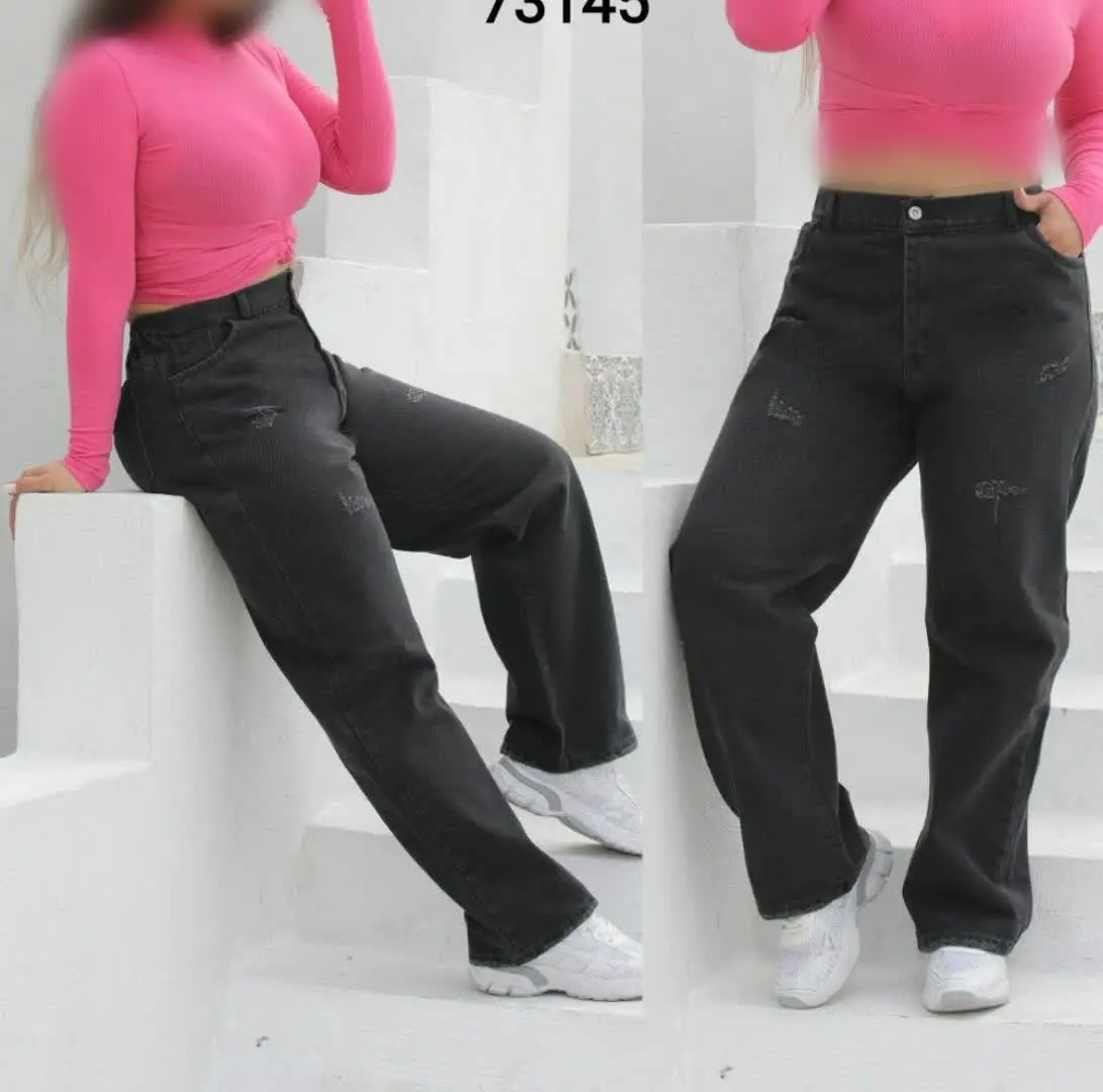 🌹🛍🌹 شلوار بیگ سایز (نیم بگ) 
