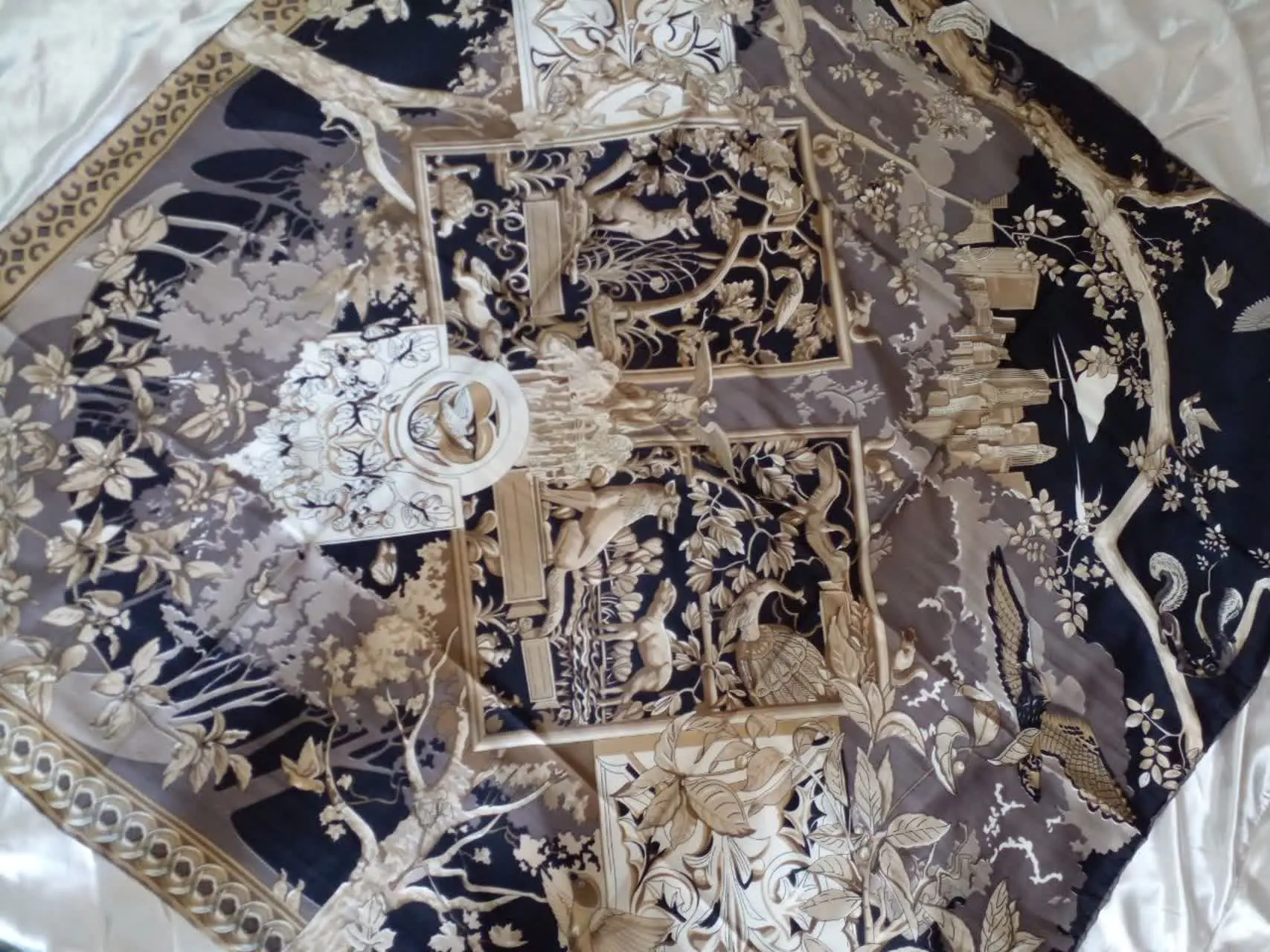 ✨روسری ابریشم لمون✨
