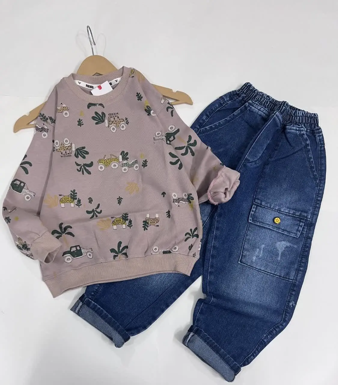 بلوز شلوار اسپرت ماشین