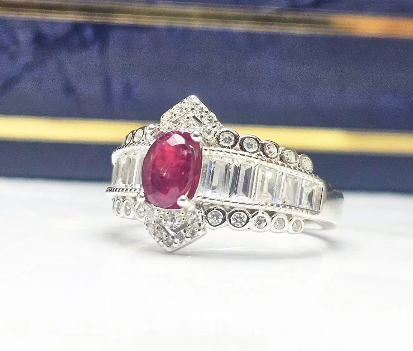 💎انگشتر یاقوت سرخ آفریقایی اصل