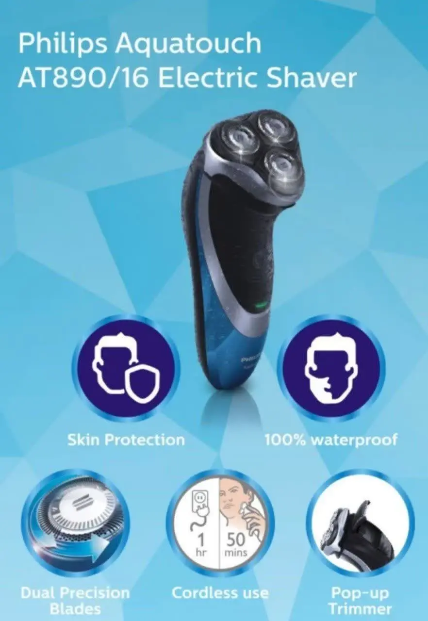 #ریش تراش PHILIPS ۸۹۰ 🍓
