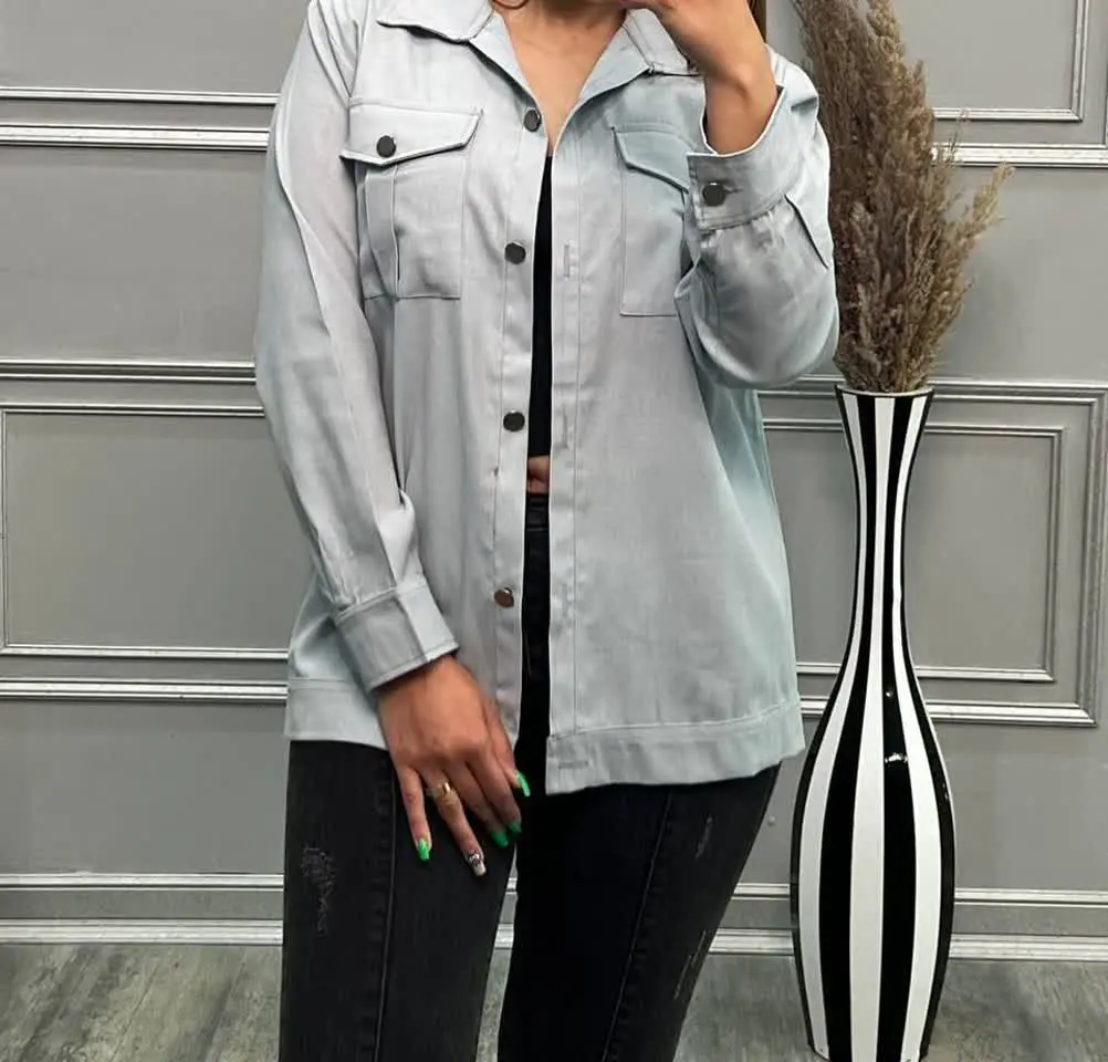 نام: کت دکمه پرچی کوتاه