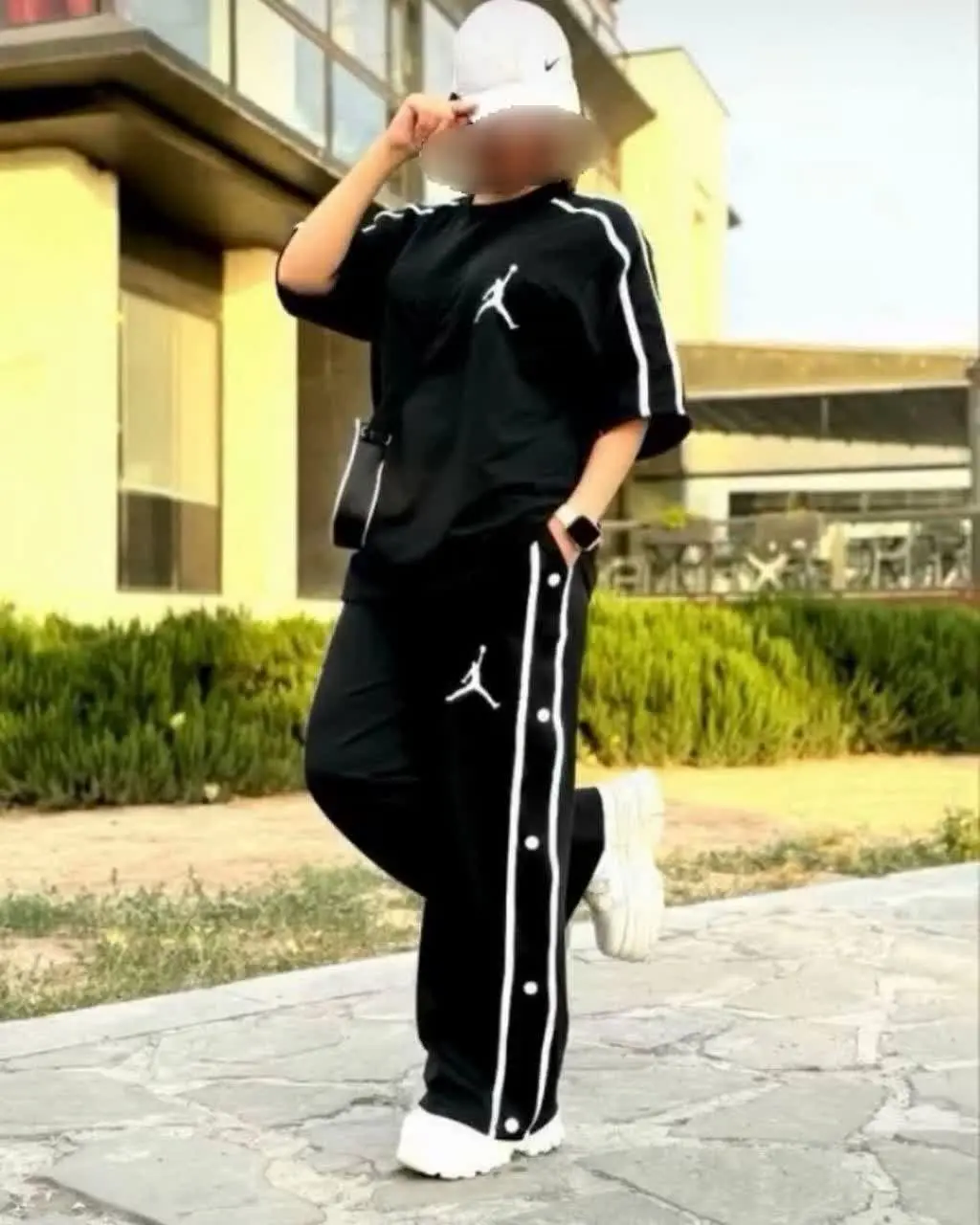 ❤️نام: تیشرت و شلوار⭕️ قواره دار⭕️*جردن* ۱۶
