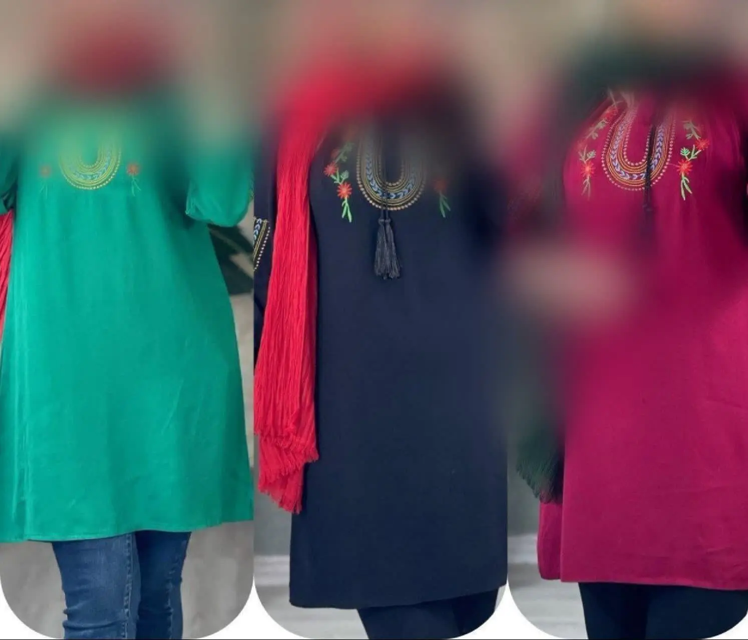 👚نام: شومیز گلدوزی ۶۰۵
