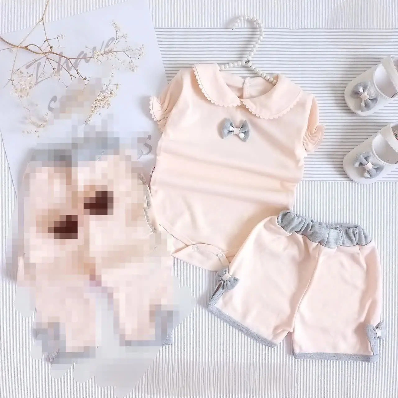 بادی شلوارک دخترانه
