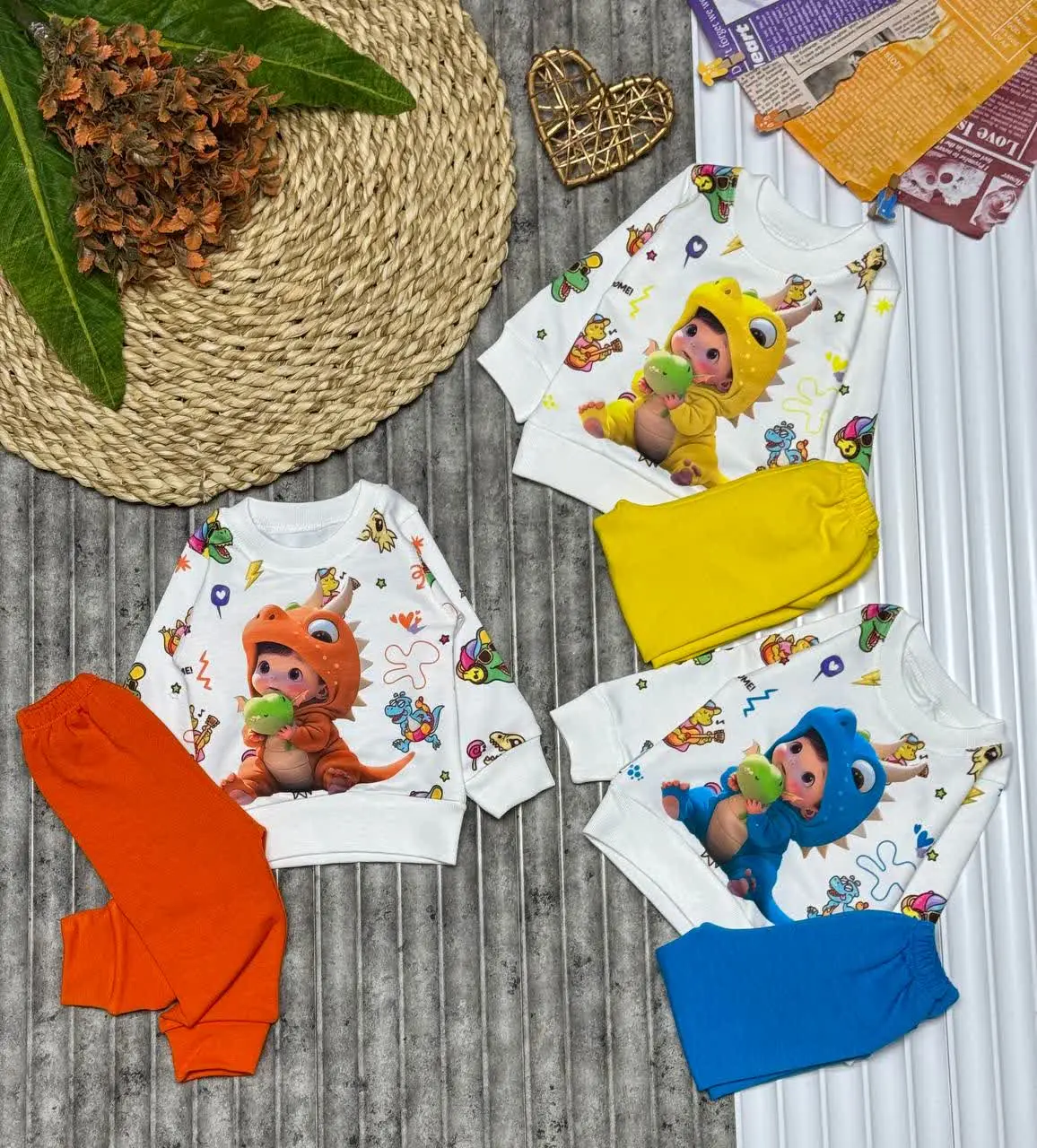 🦖بلوز_شلوار دایناسور🦖 
