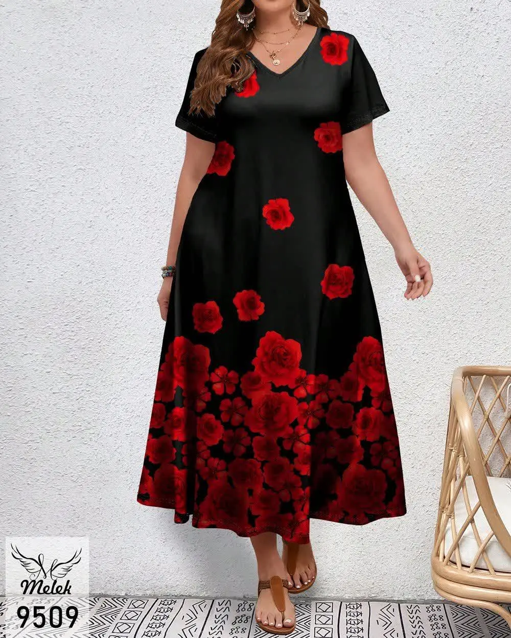 🔸 پیراهن مجلسی یقه هفت آستی...